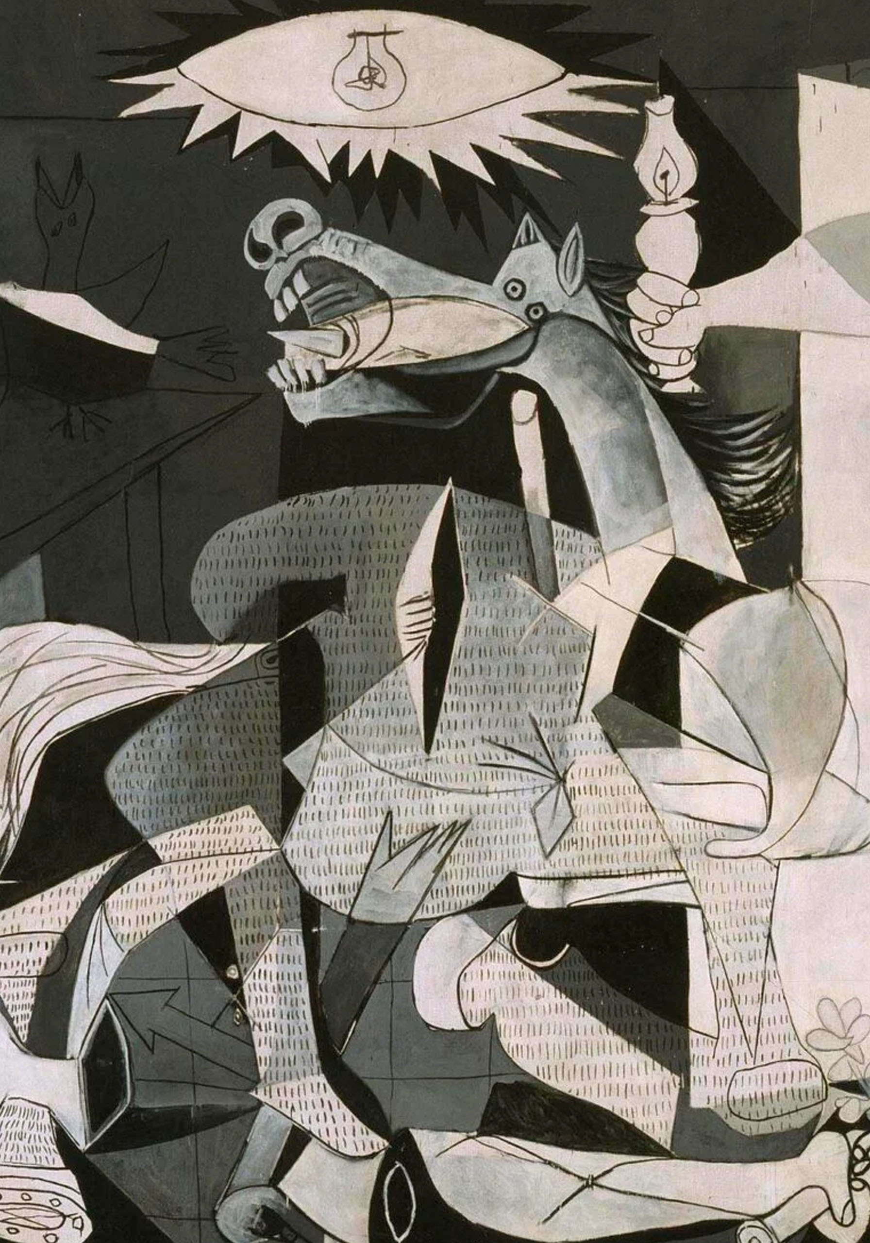 Locandina evento con La Guernica